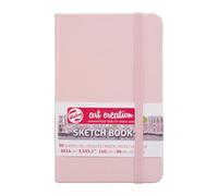 Royal Talens Carnet de croquis Art Creation 9x14 cm - 80 feuilles 140 g sans acide - Pastel rose