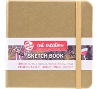 Talens Art Creation - Sketchbook Art Creation or jaune 12x12 cm | 1 pièce