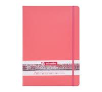Carnet À Croquis / Sketch Book - Format A4 (21x29,7cm) - 80 Feuilles - 140g - Corail - Royal Talens