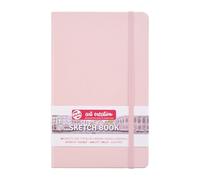 Talens Art Creation Sketchbook - Rose pastel 13x21 cm - 140 g - 80 Feuilles - Papier à dessin sans acide - Idéal pour le crayon, le pastel, l'acrylique, l'encre