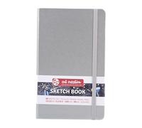 Talens Art Creation Skizzenbuch 80 Blatt, 13 cm x 21 cm, silber glänzend