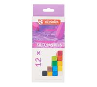 Talens Art Creation - Soft Pastel Set 12 Colours - Vivid Pigment - Velvet Finish