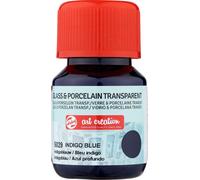 Talens Art Création Verre et Porcelaine Transparent Bouteille 30 ml Bleu Indigo 5029