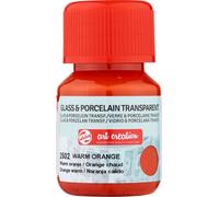 Talens Art Création Verre et Porcelaine Transparent Bouteille 30 ml Orange Chaud 2502