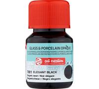Talens Art Creation | Verre & porcelaine opaque 30ml noir élégant