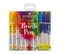 Talens Crayons aquarelle "ECOLINE Brushpen Set 10 couleurs différentes (Illustrator)"