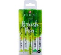 Talens ECOLINE® Brush-Pens vert, 5 pces