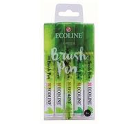 TALENS ECOLINE BRUSHPEN X5 GREEN