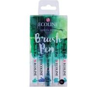 TALENS ECOLINE BRUSHPEN X5 GREEN BLUE G