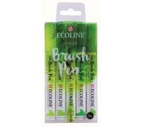 TALENS ECOLINE BRUSHPEN X5 GREEN Vert G