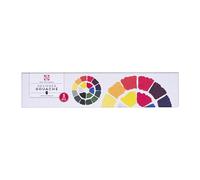 Talens Gouache Extra Fine Quality - 5 x 50 ml Bottles Set - Artist's Matt Finish Paint - Essential Primary Colours - Super Pigmented & Blendable - Non-Waterproof - Ready to Use Glass Bottles