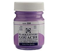 Talens Gouache Extra Fine Quality - 50 ml Lilas 556 - Peinture mate hautement pigmentée