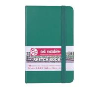 Royal Talens – Carnet croquis 9×14 cm – 80 feuilles, 140 g – Vert forêt