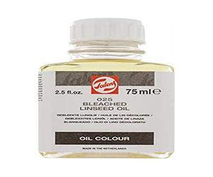 Talens LEINÖL, GLAS, 75 ML, GEBLEICHT