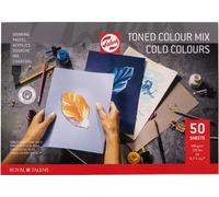 Talens - papier à dessin coloré, couleurs froides, ft A4
