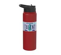 Talent Oregon OR Plaque d'immatriculation Stainless Steel Insulated Water Bottle