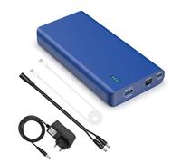 Talentcell Power Bank, batterie lithium-ion 19200 mAh 69,12 Wh sortie DC 12 V/5 V et USB-C PD 30 W in/out pour smartphone, ordinateur portable, bande lumineuse LED, appareil photo et plus encore