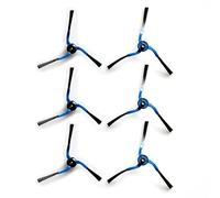 TALENTEC Home | 3X Paire de brosses latérales de Remplacement compatibles avec l'aspirateur Robot Samsung Navibot | 6 pièces, Couleur Noir/Bleu