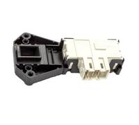 TALENTEC home - Serrure électrique compatible avec les lave-linge Amica, Gram, Hansa, Premiere et Samsung | Ref. DC64-01538A | Plastique ABS et métal | Couleur Noir et Blanc | 1 pc.