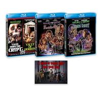 Tales from the Crypt Feature Films Franchise Years 1972-1996 Bluray Collection: Tales From The Crypt / Vault Of Horror / Bordello Of Blood / Demon Knight / + Including Bonus Art Card