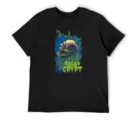 Tales from The Crypt Men T Shirt Men's Tops Tees Black XL