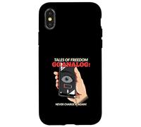Tales of Freedom Go Analog (déclaration de désintoxication numérique Amusante) Coque pour iPhone X/XS