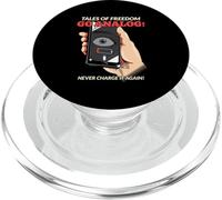 Tales of Freedom Go Analog (déclaration de désintoxication numérique Amusante) PopSockets PopGrip pour MagSafe