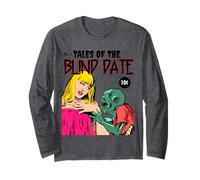 Tales of The Blind Date Bande dessinée Vintage Amusante Manche Longue