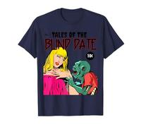 Tales of The Blind Date Bande dessinée Vintage Amusante T-Shirt