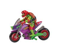 Tales Of The Teenage Mutant Ninja Turtles - Figurine Avec Véhicule Raphael & Purple Dragon 12 Cm