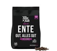 Tales&Tails Nourriture douce sans céréales pour chiens I 70 % canard comme seule source de protéines animales I Liste courte d'ingrédients I Sans sucre, sans additifs | 1 x 1,5 kg
