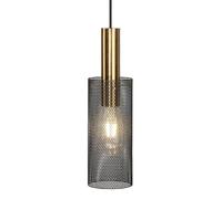 TaleTre Abat-jour créatif de lampe à suspension en fer de forme cylindrique, luminaires de plafond encastrés, lustre de style minimaliste français, lampe suspendue de décoration de couloir de porche d