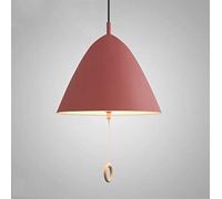 TaleTre Lampe à suspension de couleur mate Macaron for lampe de foyer avec interrupteur à tirette Lampe à suspension en forme de parapluie for lustre de cuisine éclairage sur plafonnier d'îlot(Color:D