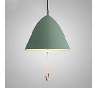 TaleTre Lampe à suspension de couleur mate Macaron for lampe de foyer avec interrupteur à tirette Lampe à suspension en forme de parapluie for lustre de cuisine éclairage sur plafonnier d'îlot(Color:C