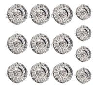 TaleTre Lot de 13 spots LED en cristal à intensité variable, spot décoratif LED, plafonnier encastré 6 W, 10 W, avec ouverture de 5 à 9 cm, for couloir créatif dans le couloir, le salon, la chambre à