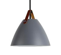 TaleTre Plafonnier Macaron Nordique coloré - Suspendue E27 élégante pour, Chambre à Coucher et Salon (Gris et Blanc, 36 cm)(A Gray,27cm)