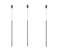 TaleTre Suspendue Noire givrée à intensité Variable 16 W - Éclairage réglable en Hauteur pour, Salle à Manger et espaces de Vie (6 000 K, Lot de 2)(6000k,3 Pack)