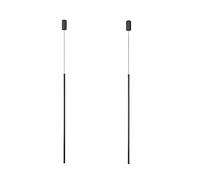 TaleTre Suspension LED Noire givrée à intensité Variable 16 W - Éclairage réglable en Hauteur pour, Salle à Manger et espaces de Vie (6 000 K, 1 Paquet)(4500k,2 Pack)