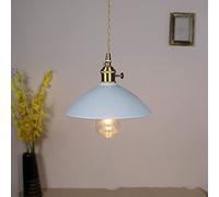 TaleTre Suspension rétro en céramique pour, Suspendue E27 réglable pour Salle à Manger et véranda, 21 x 20 cm