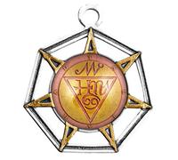 Taliahad Collier avec pendentif ange de l'eau médiéval magique pour transformation et libération de la routine