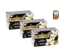 talian Gourmet Thé Noir Vanille 3 x 20 Sachets de 2 g - Infusion Thé Noir Aromatisé Vanille Saveur Douce - + Italian Gourmet Polpa Tomates Italiennes 400 g