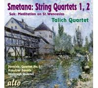 Quatuor Talich – Smetana : Quatuors à cordes n° 1 & 2 / Suk Méditation – CD – Alto