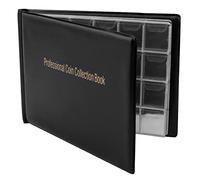 talifoca Album de Collection de pièces de Monnaie, 240 Classeur Pieces de Monnaie Rangement 10 Pages, pour Album Collecteur Convient Livre Pieces de Monnaie Collection