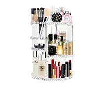 talifoca Organisateur Maquillage Rotatif, Rangement Maquillage Rotatif 360, Rangement Parfum Boite Organiseur Maquillage, Grande Capacité Makeup Organizer Présentoir Cosmétique