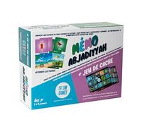 Ta'lim Games MEMO ABJADIYYAH - Jeu de société pour Apprendre l'arabe en s'amusant - Alphabet, vocabulaire et Communication - Cadeau Aïd Enfant - dès 4 Ans