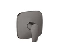 talis e set de finition pour mitigeur douche encastré, noir chromé brossé (71765340)