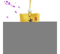 Talisman chinois classique, pochette de sel spirituel pour l'argent, Espoir d'une vie meilleure, Talisman chinois classique et collier bouddhiste pour l'espoir et la protection