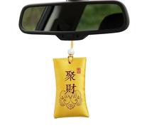 Talisman chinois classique, sac de sel spirituel pour l'argent, espoir d'une vie meilleure, collier de sac de sel spirituel bouddhiste en provenance de Chine pour bureau, bureau, tiroir, voiture