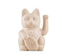 Talisman décoratif - DONKEY - Maneki Neko - Ocre - 15 cm - Chat japonais porte-bonheur