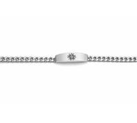 TALISMAN JEWELLERY Bracelet chaîne réglable en acier 316L - Eguzkilore, fleur du soleil, fleur basque (38 mm x 11 mm pièce / 17,5 cm + 4 cm d'extension)
